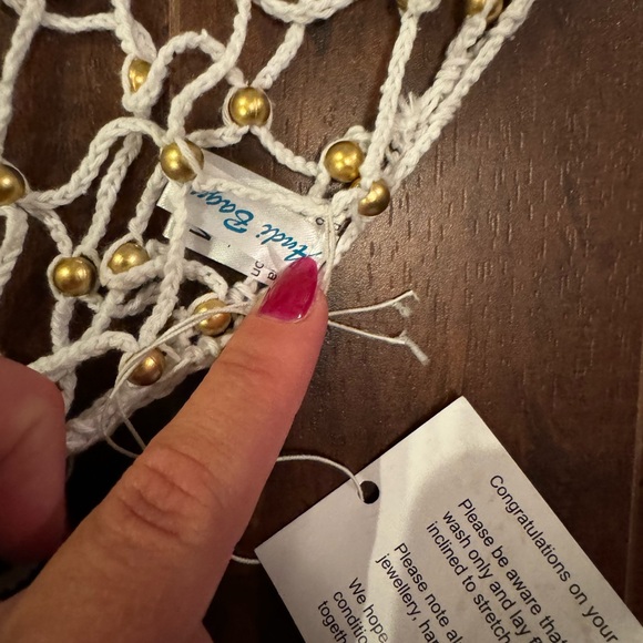 NWT Andi Bagus x Naked Tiger Jagger Jumpsuit White S/M - Picture 8 of 9